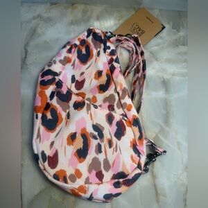 Ameribag Pink Leopard Sling Bag Healthy Back Bag